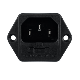 1 pcs : 719W-00/02 - PWR ENT MOD RCPT IEC320-C14 PNL