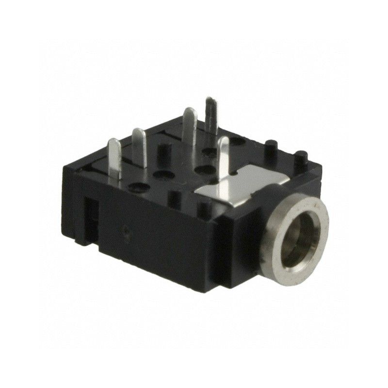 1 pcs : 35RAPC4BHN2 - CONN JACK STEREO 3.5MM R/A