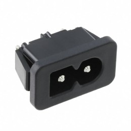 1 pcs : 6160.0152 - PWR ENT RCPT IEC320-C8 PNL SLDR