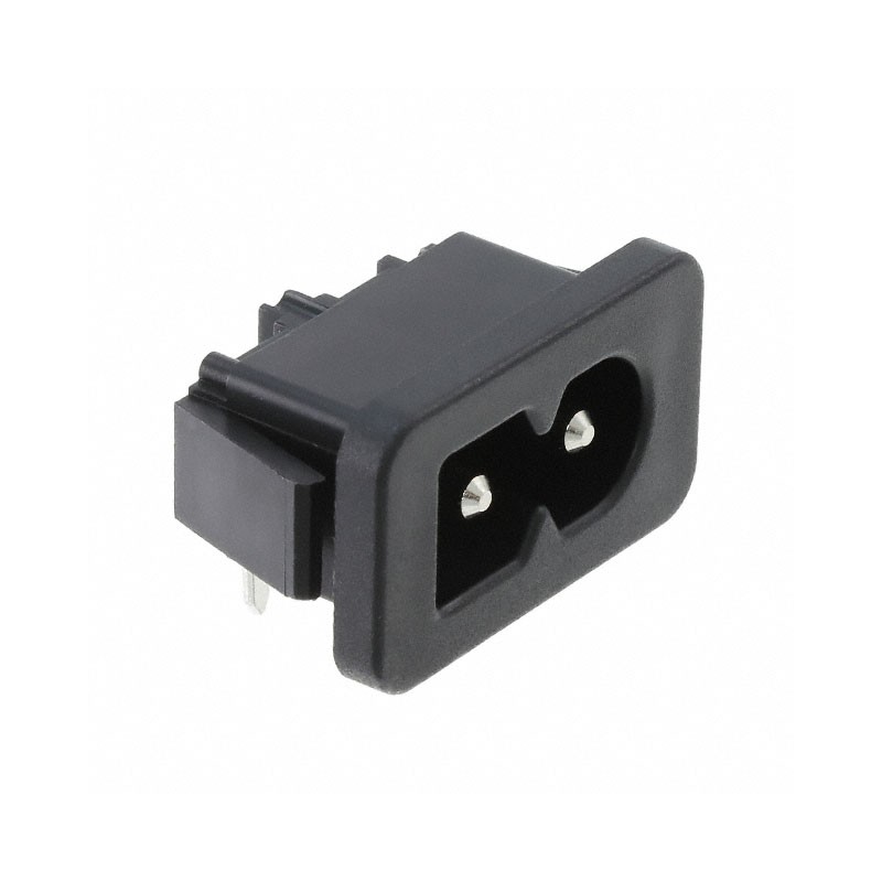 1 pcs : 6160.0159 - PWR ENT RCPT IEC320-C8 PNL SLDR