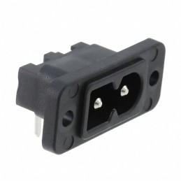 1 pcs : 6160.0103 - PWR ENT RCPT IEC320-C8 PNL SLDR