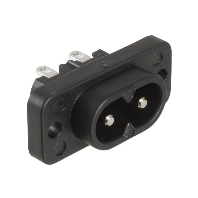 1 pcs : 6160.0012 - PWR ENT RCPT IEC320-C8 PNL SLDR