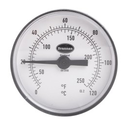 1 pcs - RS PRO Dial Thermometer 0 - +120 °C