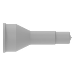 1 pcs : HD10-6BT - BOOT, 6P, PLG/REC, ST, GRY