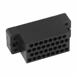 1 pcs : 213801-1 - CONN 34POS BLACK PNL MNT