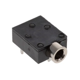 1 pcs : STX-3081-3N - STEREO JACK STRAIGHT NON-THREAD,