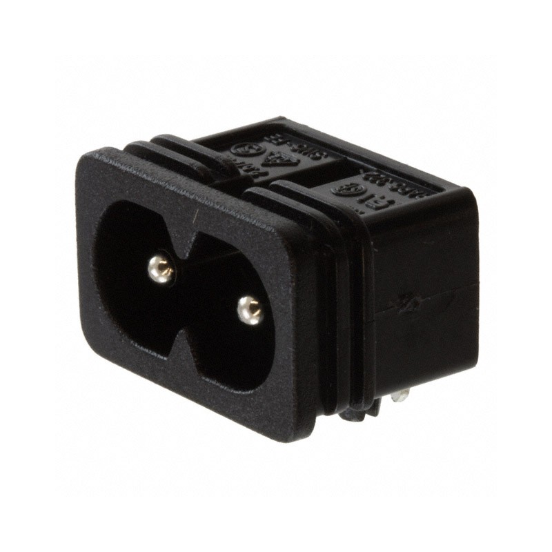 1 pcs : RAPC322X - PWR ENT RCPT IEC320-C8 PNL SLDR