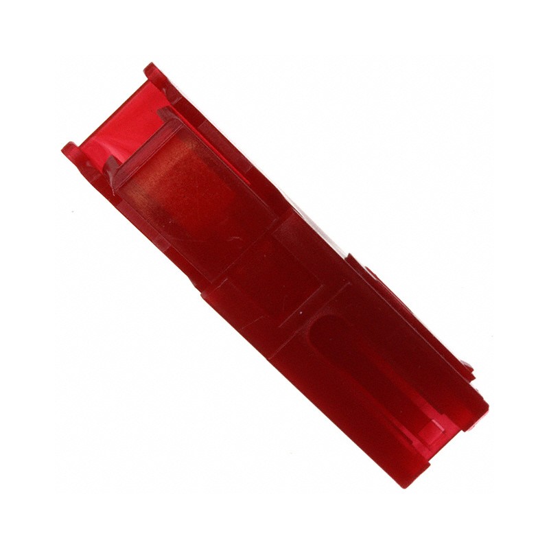 1 pcs : 556137-4 - CONN HSG 1POS RED