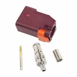 1 pcs : 0734035743 - FAKRA PLUG STR, FOR RG316/RG174