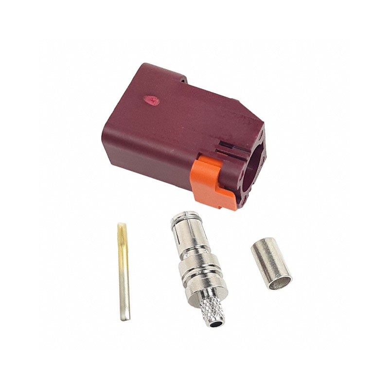 1 pcs : 0734035743 - FAKRA PLUG STR, FOR RG316/RG174