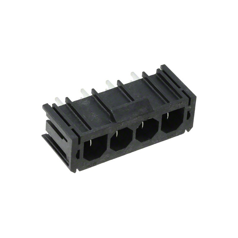 1 pcs : 0431601104 - CONN HDR 4POS 7.50MM R/A SLDR