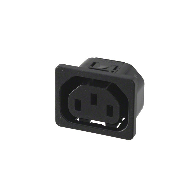 1 pcs : 6600.4115.21 - PWR ENT RCPT IEC320-2-2F PANEL