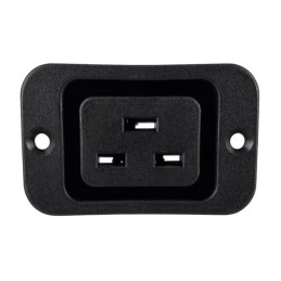 1 pcs : 743W-00/03 - PWR ENT RCPT IEC320-2-2J PNL QC