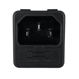 1 pcs : 723W-X2/04 - PWR ENT MOD RCPT IEC320-C14 PNL