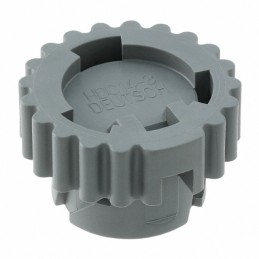 1 pcs : HDC14-3 - CONN PROTECTIVE COVER 3 GRAY