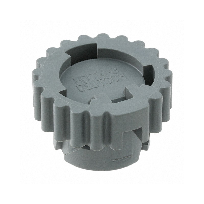 1 pcs : HDC14-3 - CONN PROTECTIVE COVER 3 GRAY