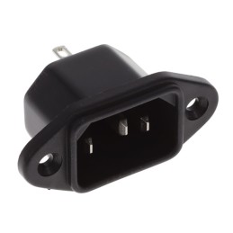 1 pcs : 6162.0049 - PWR ENT RCPT IEC320-C14 PNL SLDR