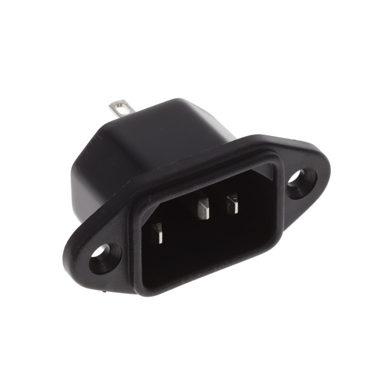 1 pcs : 6162.0049 - PWR ENT RCPT IEC320-C14 PNL SLDR