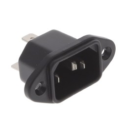 1 pcs : 6162.0057 - PWR ENT RCPT IEC320-C14 PANEL QC