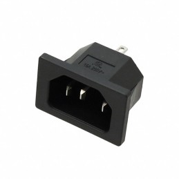 1 pcs : 6162.0007 - PWR ENT RCPT IEC320-C14 PNL SLDR