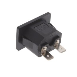 1 pcs : 6162.0004 - PWR ENT RCPT IEC320-C18 PANEL QC