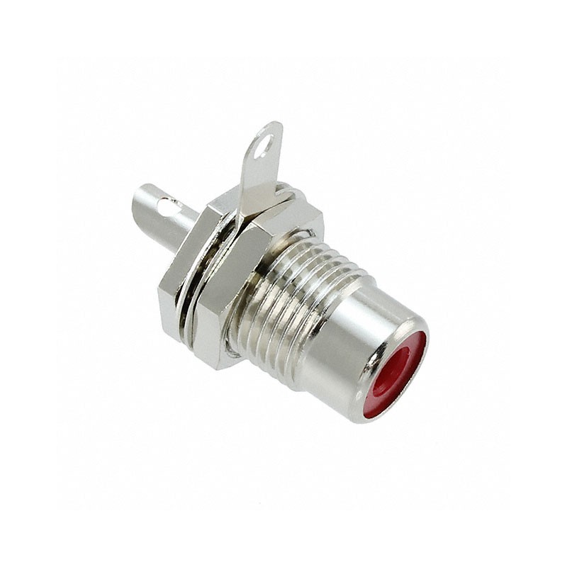 1 pcs : BPJR02X - CONN RCA JACK MONO 3.2MM PNL MT