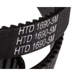 1 pcs - Contitech HTD 1690-5M-15 Timing Belt, 338 Teeth, 1690mm Length, 15mm Width