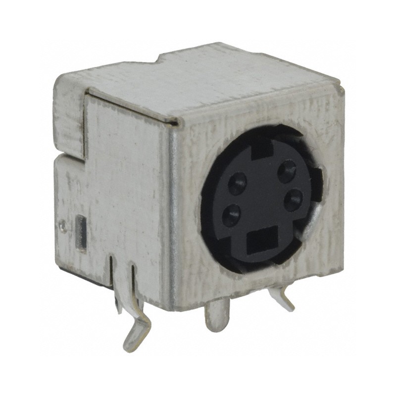 1 pcs : 5749181-1 - CONN RCPT FMALE MINI DIN 4P SLDR