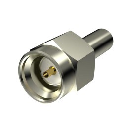 1 pcs : SMAMST.P.NI.D.WY - SMA(M)ST FOR RG174 NI PLATING