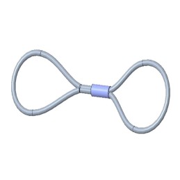 1 pcs : JDL082397 - RUBBER LANYARD