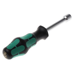 1 pcs - Wera Hexagon Nut Driver, 13 mm Tip, 80 mm Blade, 192 mm Overall