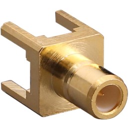 1 pcs : CONSMB001-G - CONN SMB JACK STR 50 OHM PCB