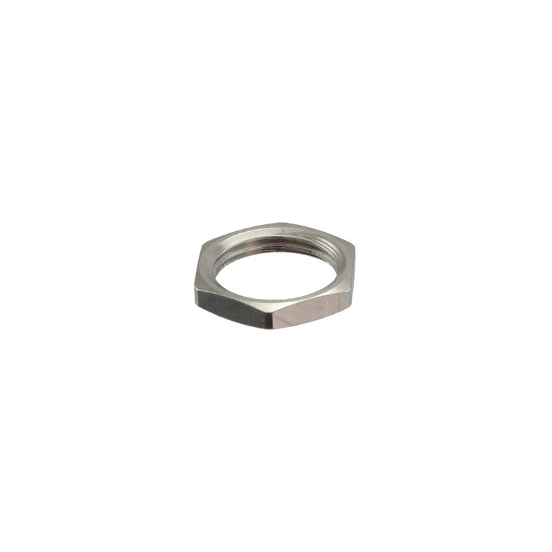 1 pcs : GEA.1S.240.LN - CONN HEX NUT SILVER
