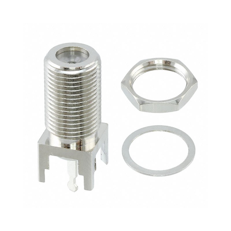 1 pcs : VF320 - CONN F JACK STR 75 OHM PCB