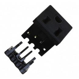 1 pcs : 208979-2 - PWR ENT RCPT NEMA5-15 PANEL IDC