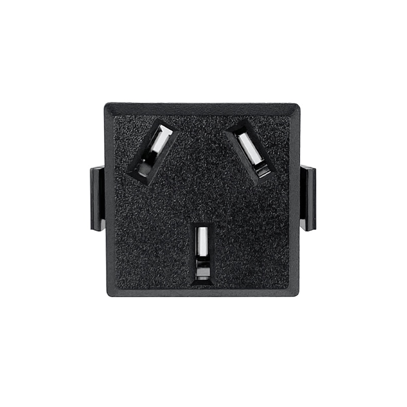 1 pcs : 741W-H/01 - SNAP-IN CHINA OUTLET RECEPTACLE,