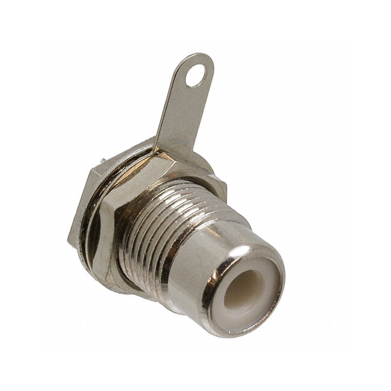 1 pcs : BPJR03X - CONN RCA JACK MONO 3.2MM PNL MT