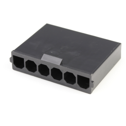 1 pcs : 1726733006 - CONN HSG PLUG 6POS 7.50MM BLACK