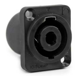 1 pcs : IO-SL4MP - CONN RCPT MALE 4POS SILVER SLDR