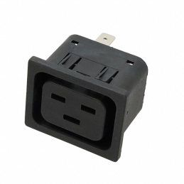 1 pcs : 4710.1256 - PWR ENT RCPT IEC320-2-2J PNL QC