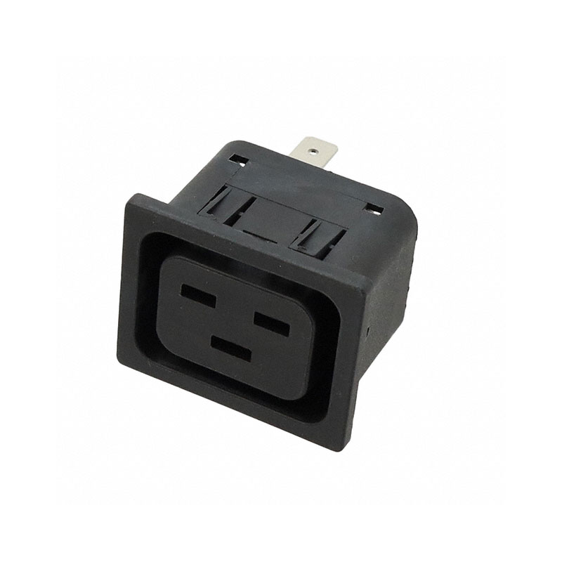 1 pcs : 4710.1256 - PWR ENT RCPT IEC320-2-2J PNL QC