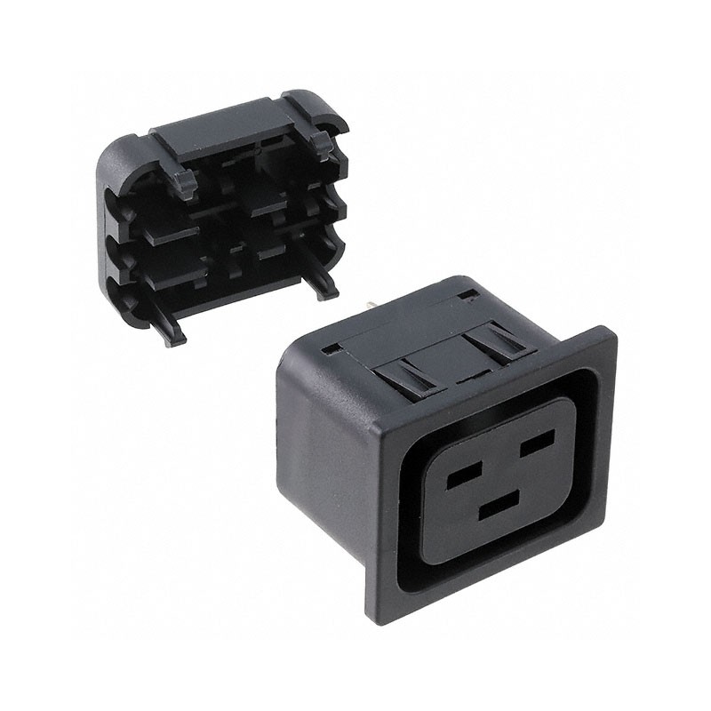 1 pcs : 4710.6014 - PWR ENT RCPT IEC320-2-2J PNL IDC