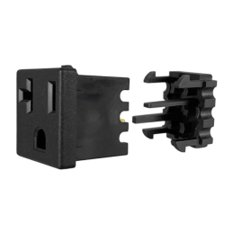 1 pcs : 739W-X2/50 - NEMA 5-20R 20A 125VAC SNAP-IN OU
