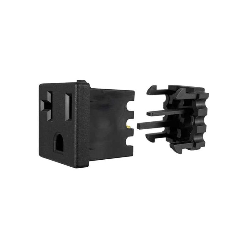 1 pcs : 739W-X2/50 - NEMA 5-20R 20A 125VAC SNAP-IN OU