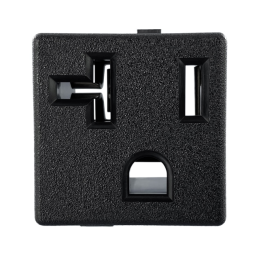 1 pcs : 739W-X2/50 - NEMA 5-20R 20A 125VAC SNAP-IN OU