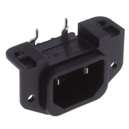 1 pcs : GSP1.8100.1 - PWR ENT RCPT IEC320-C18 PNL SLDR