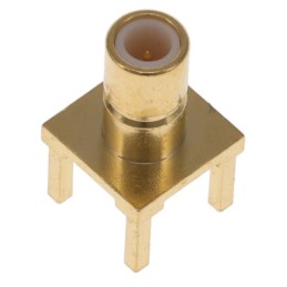 1 pcs : 0731000157 - CONN SMB RCPT STR 75 OHM PCB