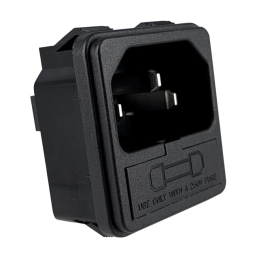 1 pcs : 723W-X2/02 - PWR ENT MOD RCPT IEC320-C14 PNL