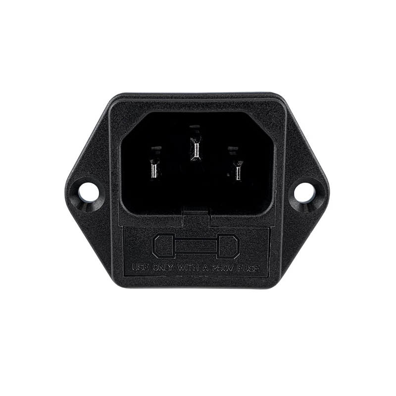 1 pcs : 719W-00/04 - PWR ENT MOD RCPT IEC320-C14 PNL