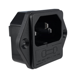 1 pcs : 719W-00/04 - PWR ENT MOD RCPT IEC320-C14 PNL